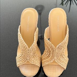 Marc Fisher Women's Beige Espadrille Sandals